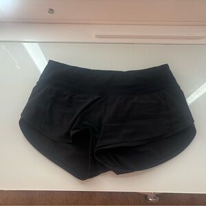 Lululemon speed ups low rise size 0